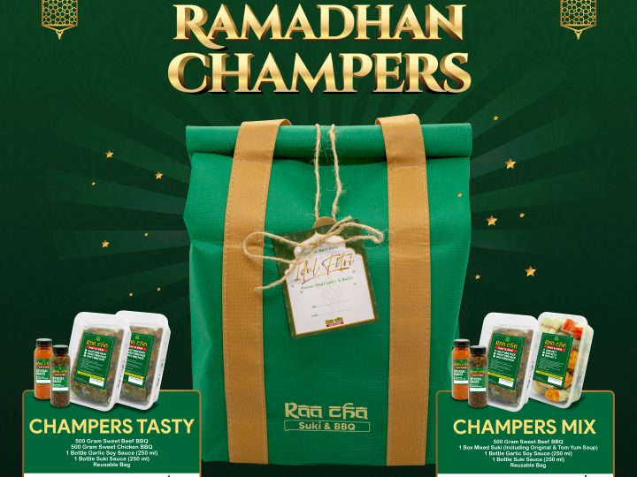 PRE ORDER! RAA CHA RAMADHAN CHAMPERS
